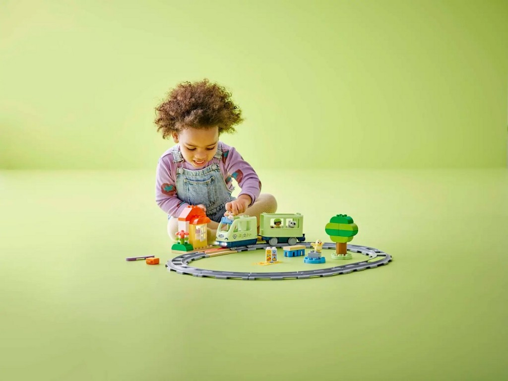 LEGO Duplo 10427 Интерактивный поезд приключений