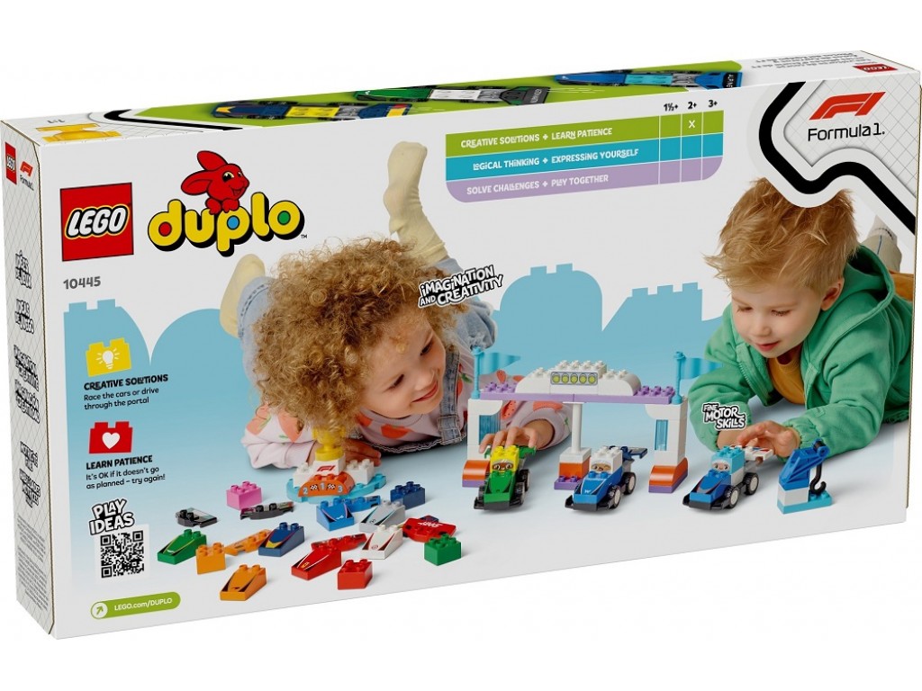 LEGO Duplo 10445 Болиды и гонщики команд Формулы 1