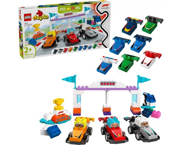 10445 Lego Duplo Болиды и гонщики команд Формулы 1