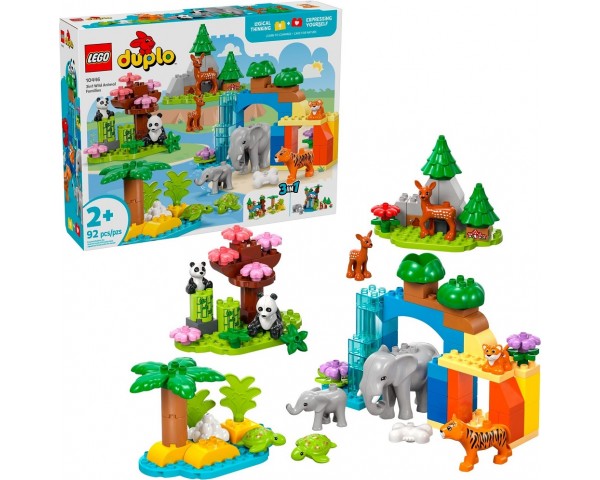 10446 Lego Duplo Семейства диких животных 3 в 1