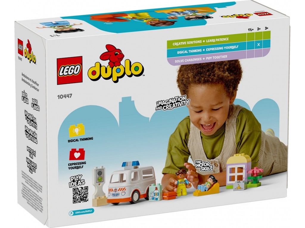 LEGO Duplo 10447 Скорая помощь и водитель
