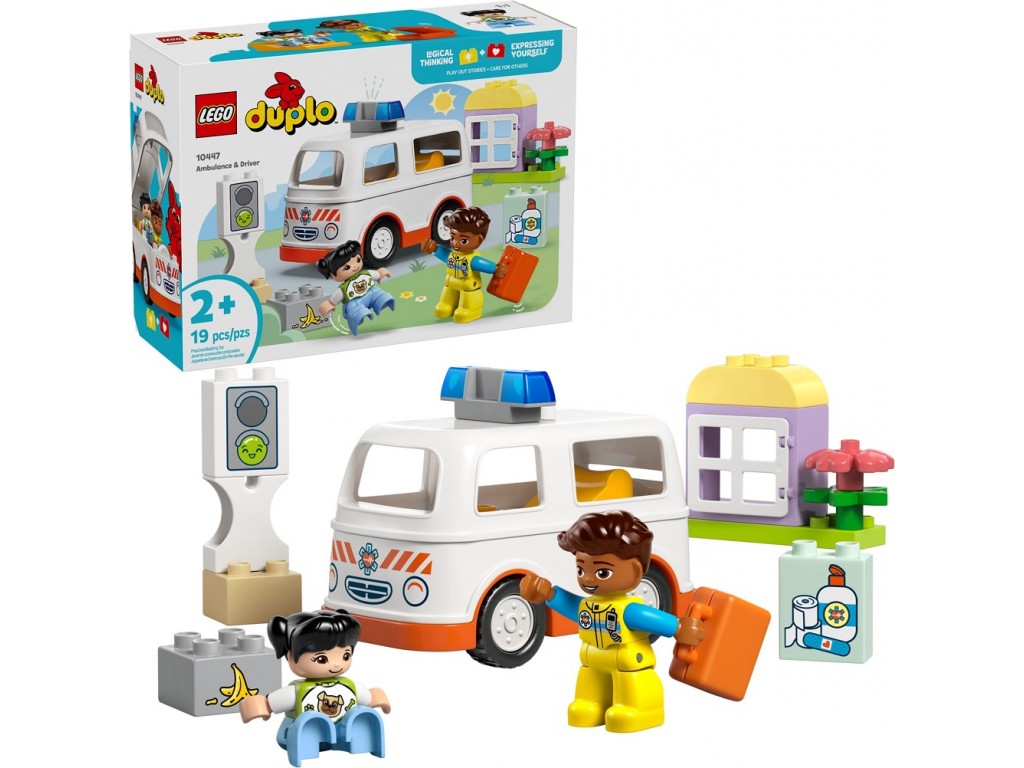 LEGO Duplo 10447 Скорая помощь и водитель