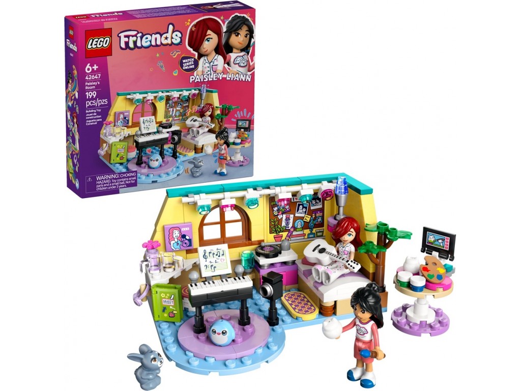 Конструктор Lego Friends 42647 Комната Пейсли