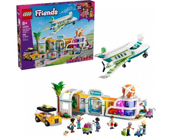 42656 Lego Friends Аэропорт Хартлейк-Сити и самолет