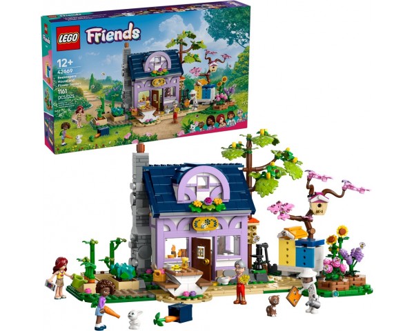 42669 Lego Friends Дом пчеловода и цветник