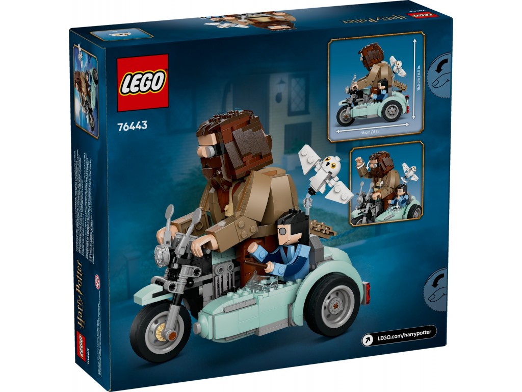 LEGO Harry Potter 76443 Поездка Хагрида и Гарри на мотоцикле