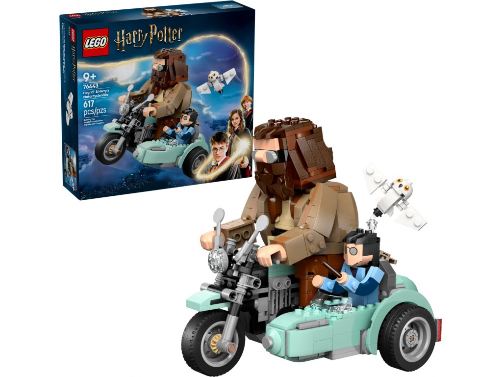 LEGO Harry Potter 76443 Поездка Хагрида и Гарри на мотоцикле