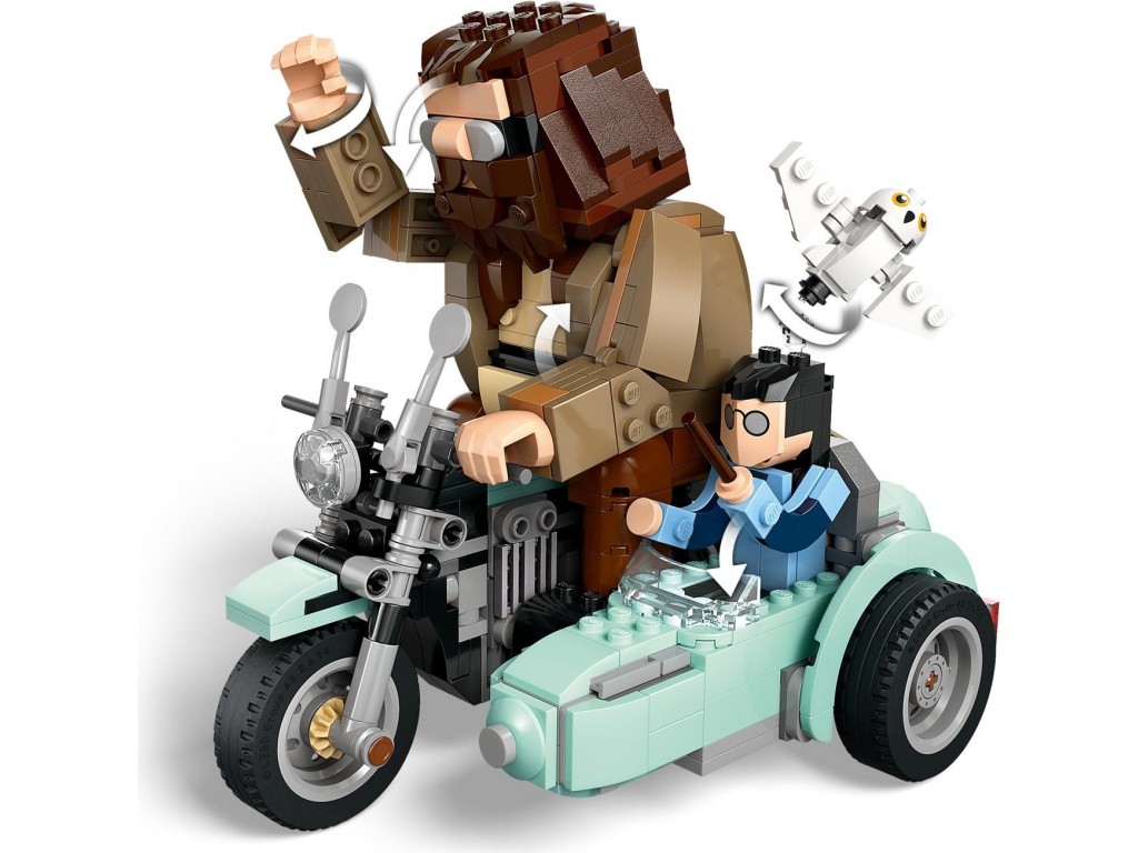 LEGO Harry Potter 76443 Поездка Хагрида и Гарри на мотоцикле