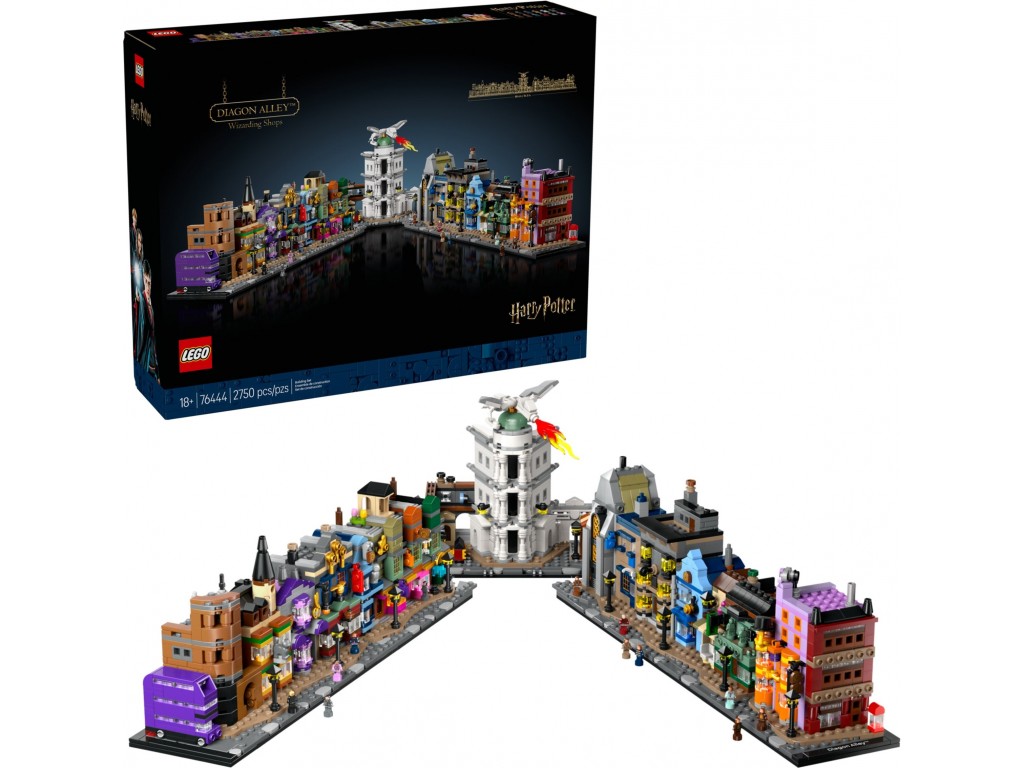 LEGO Harry Potter 76444 Косой переулок: Волшебные магазины