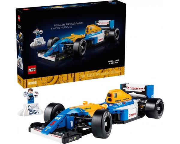 10353 Lego Icons Williams Racing FW14B i Nigel Mansell