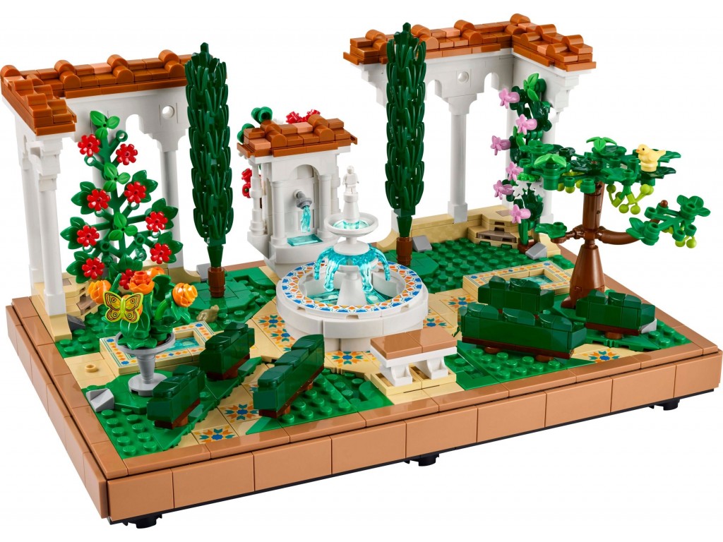 10359 Lego Icons Сад с фонтаном