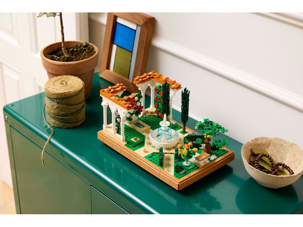 10359 Lego Icons Сад с фонтаном