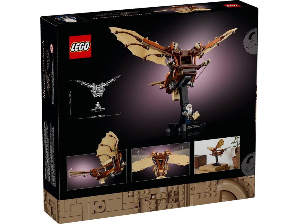 LEGO Icons 10363 Летательный аппарат Леонардо да Винчи