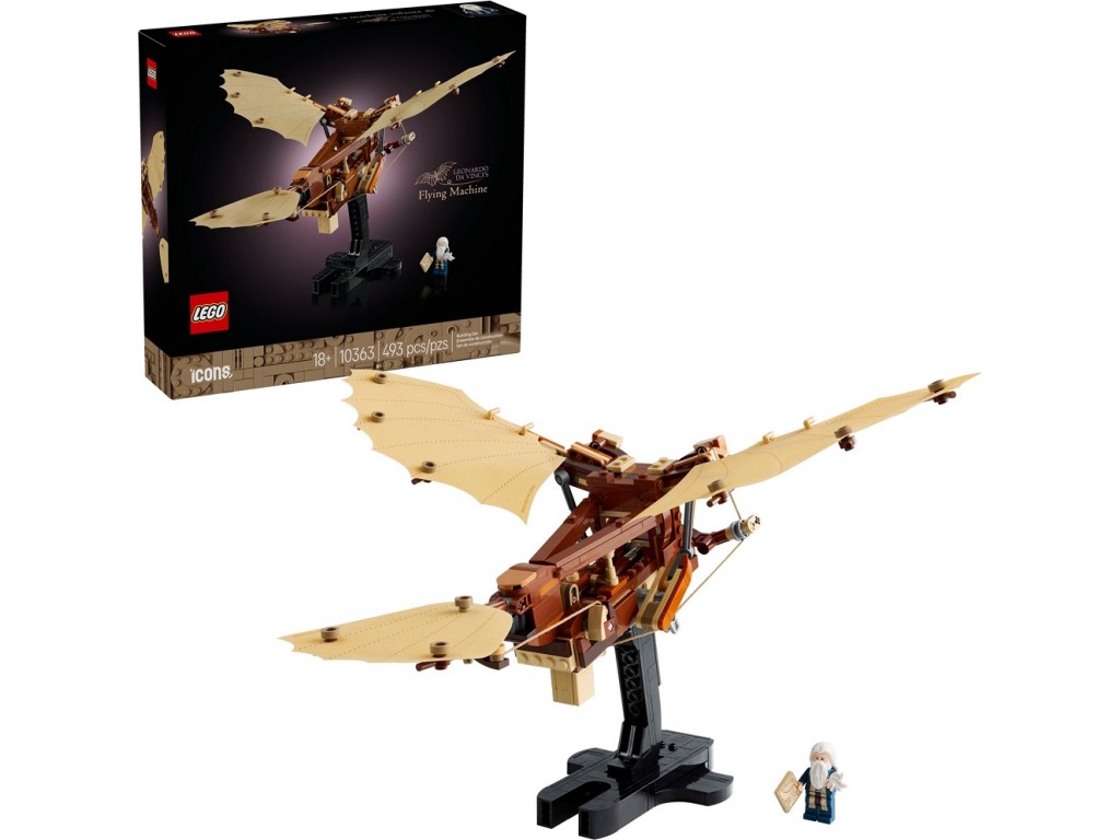 LEGO Icons 10363 Летательный аппарат Леонардо да Винчи