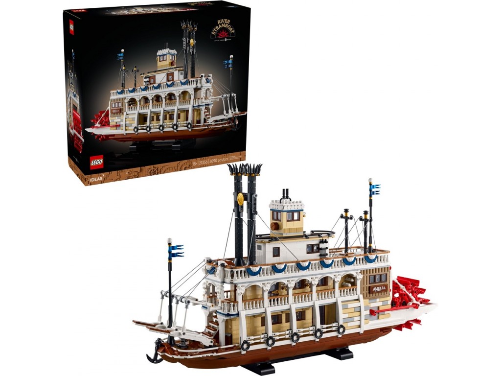 LEGO Ideas 21356 Речной пароход