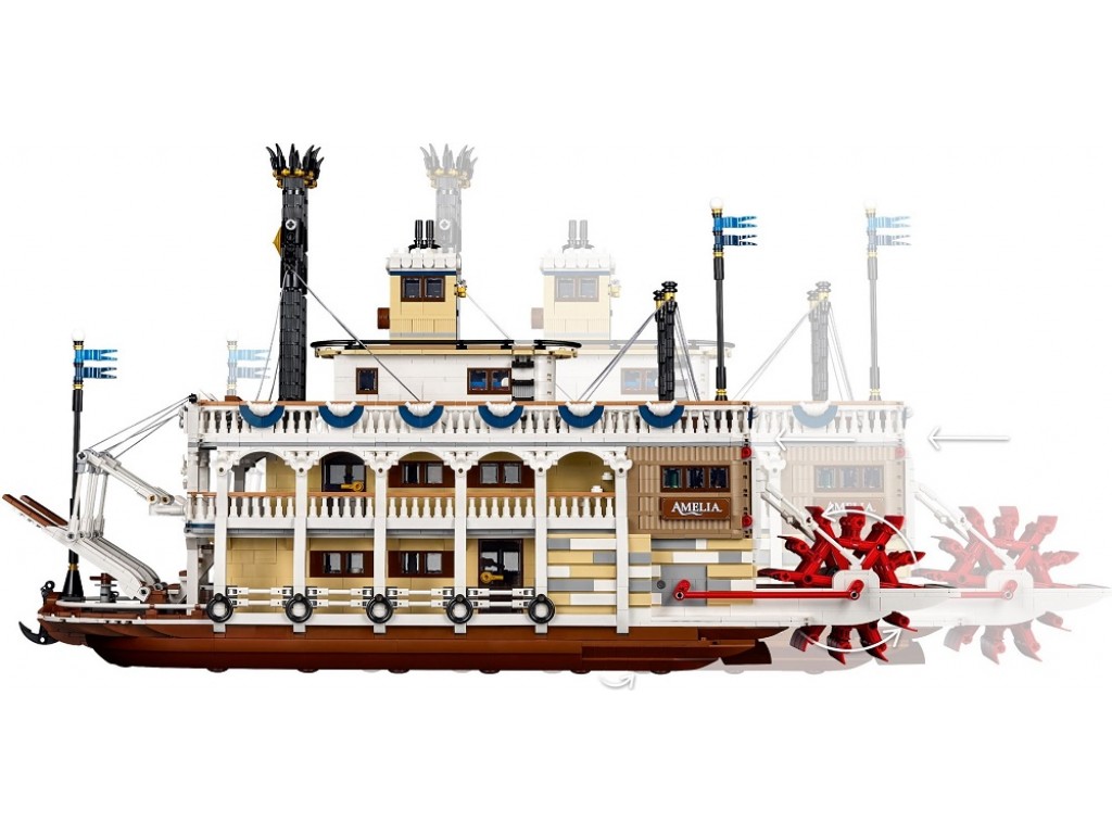 LEGO Ideas 21356 Речной пароход