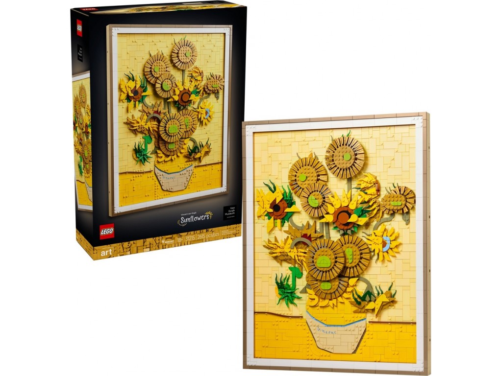 Конструктор LEGO Art 31215 Винсент Ван Гог — Подсолнухи