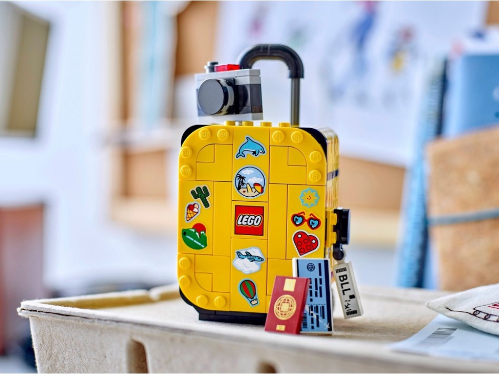 LEGO 40817 Желтый дорожный чемодан