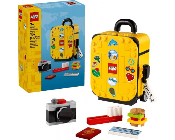 40817 Lego Желтый дорожный чемодан