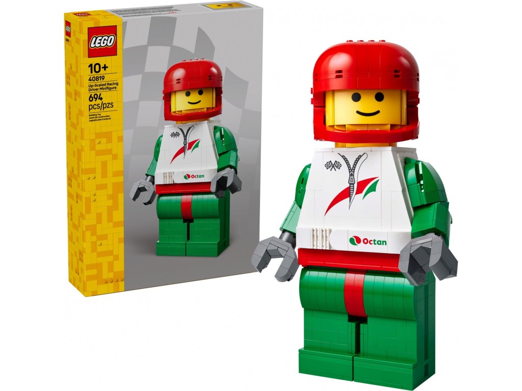 LEGO 40819 Большая минифигурка гонщика