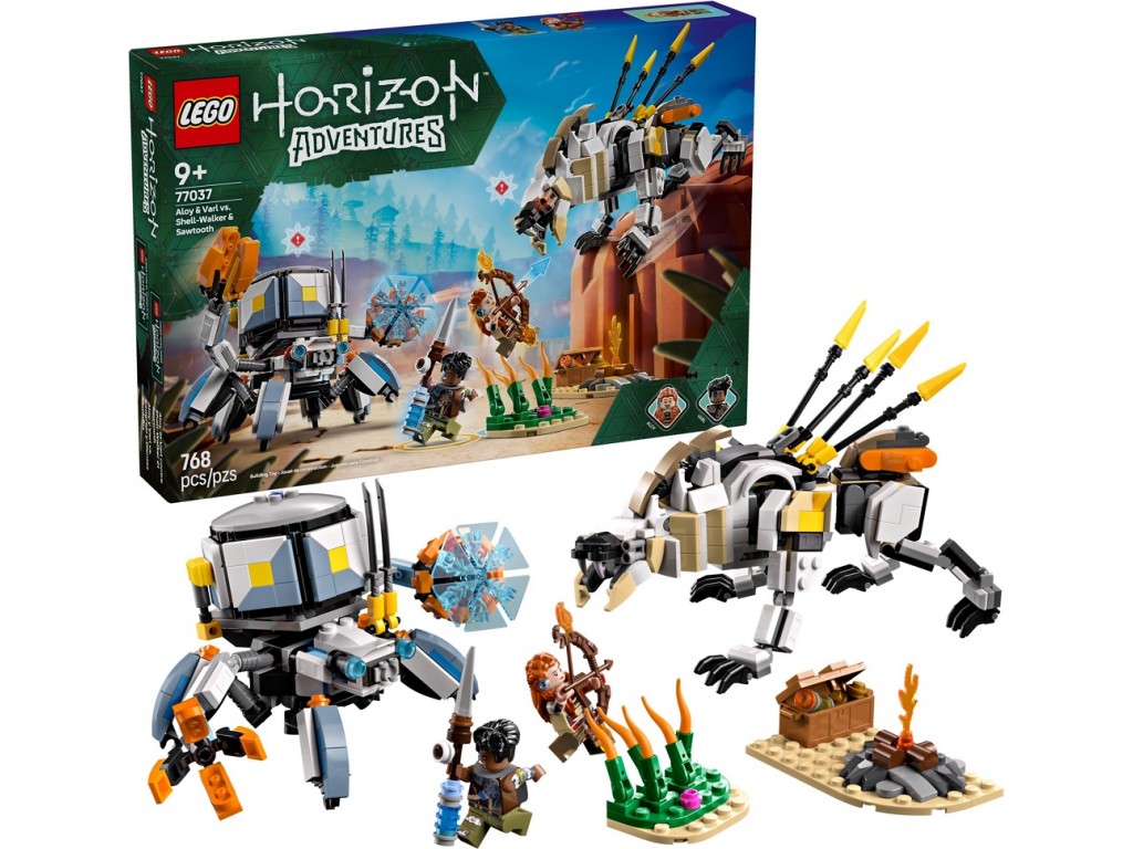 77037 Lego Элой и Варл против Шелл-Уокера и Савтуза