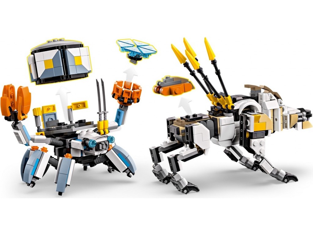 77037 Lego Элой и Варл против Шелл-Уокера и Савтуза