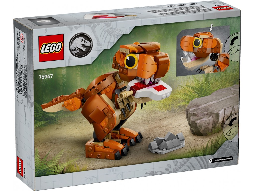 Конструктор LEGO Jurassic World 76967 Детеныш Тирранозавра