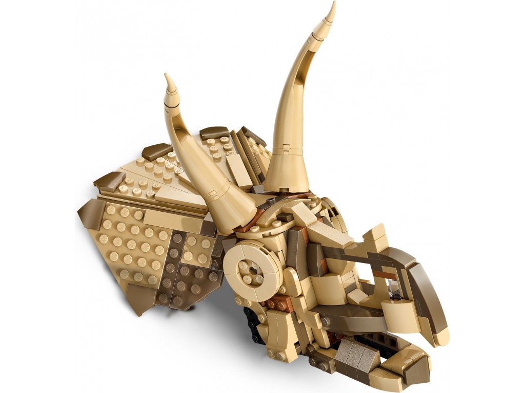 Конструктор LEGO Jurassic World 769697 Окаменелости динозавров: череп трицератопса