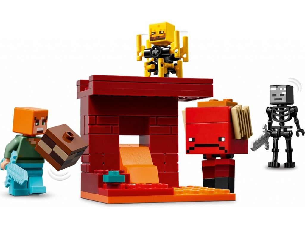 LEGO Minecraft 21266 Битва с лавой в Незере