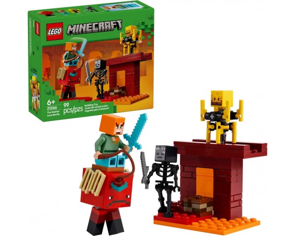 21266 Lego Minecraft Битва с лавой в Незере