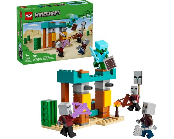 21267 Lego Minecraft Патруль разбойников пустыни