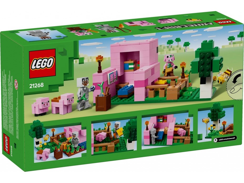 LEGO Minecraft 21268 Домик поросенка