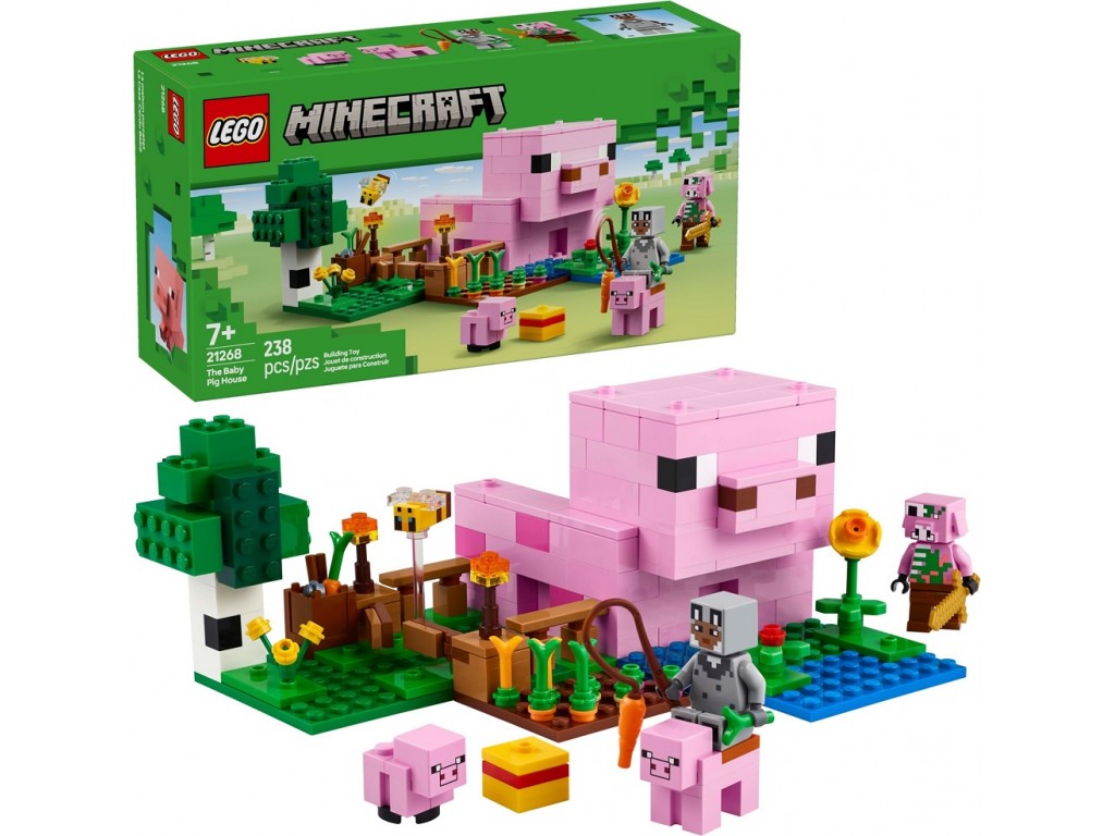 LEGO Minecraft 21268 Домик поросенка