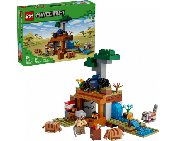 21269 Lego Minecraft Шахтная экспедиция «Армадилло»