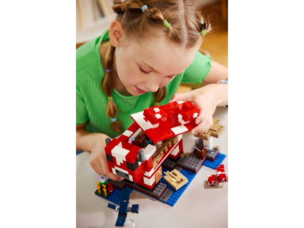 LEGO Minecraft 21270 Грибной дом