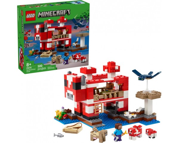 21270 Lego Minecraft Грибной дом