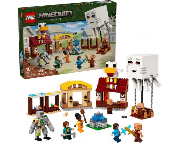 21273 Lego Minecraft Нападение на деревню воздушных шаров Гаста