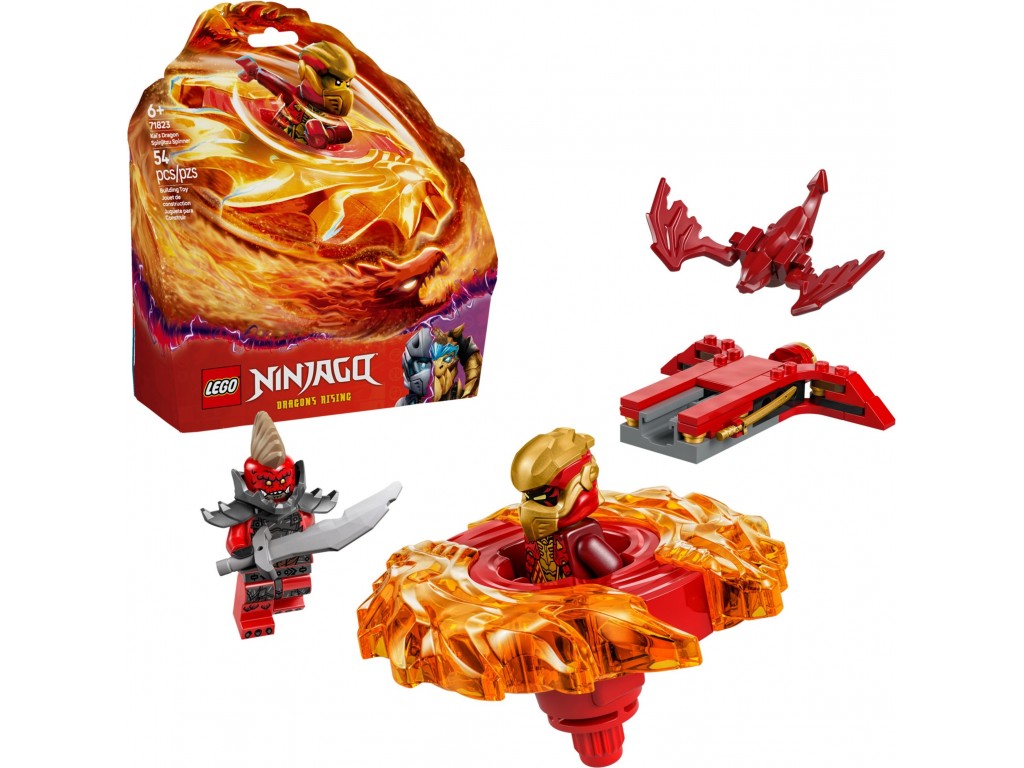 LEGO Ninjago 71823 Спиннер Кружитцу Дракона Кая