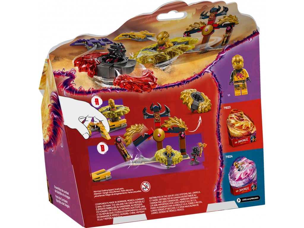 LEGO Ninjago 71826 Боевой набор дракона Спинджитсу