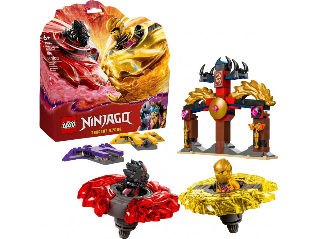 LEGO Ninjago 71826 Боевой набор дракона Спинджитсу