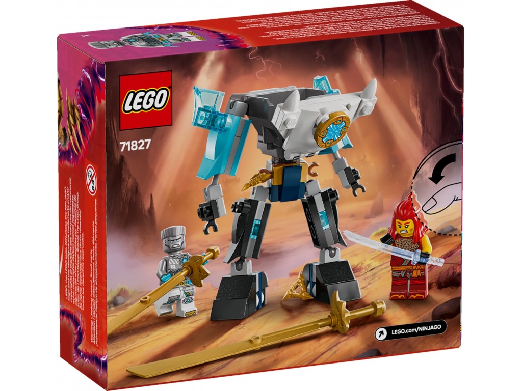 LEGO Ninjago 71827 Боевой костюм-мех Зейна