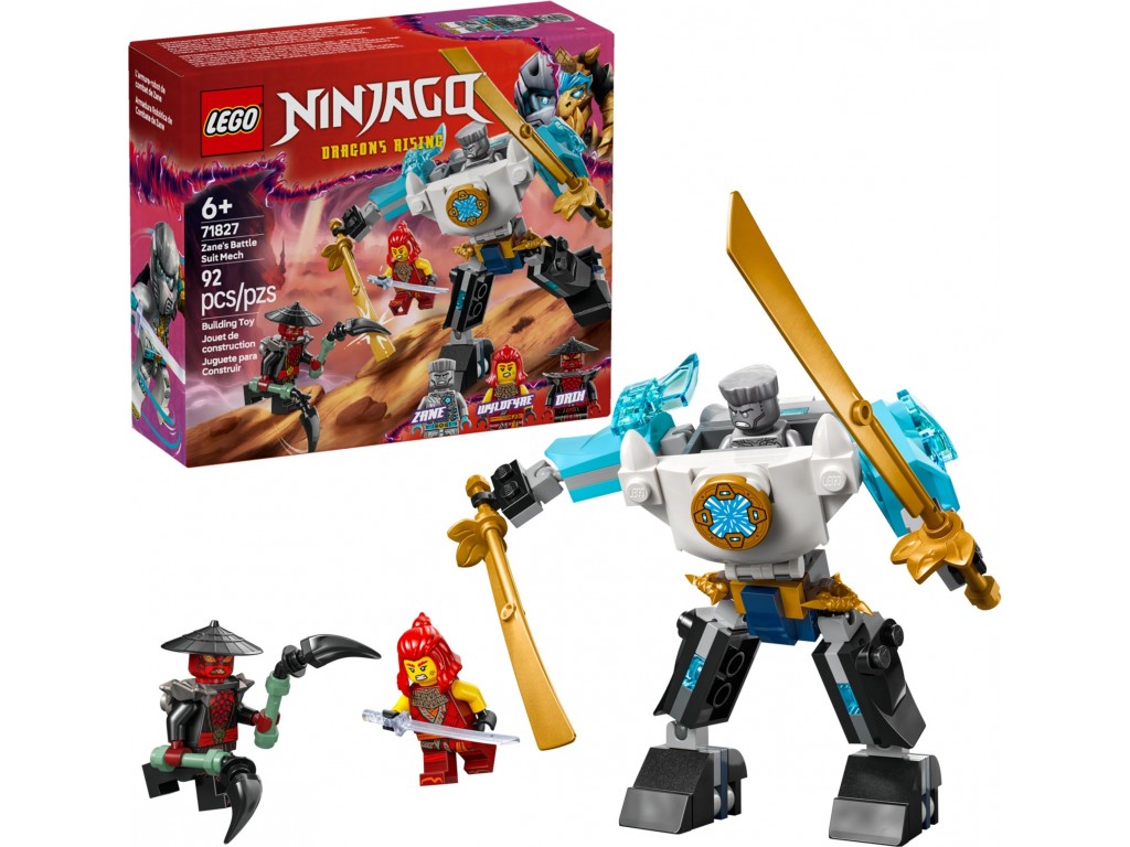 LEGO Ninjago 71827 Боевой костюм-мех Зейна