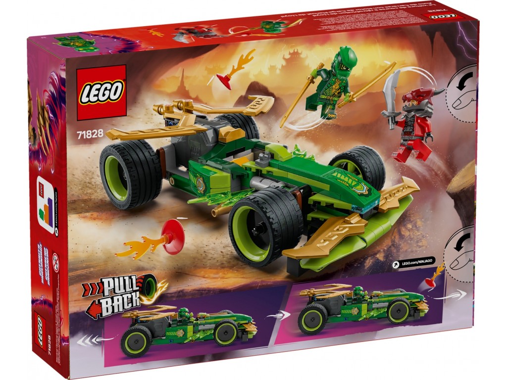 LEGO Ninjago 71828 Гоночный автомобиль Ллойда с инерционным двигателем