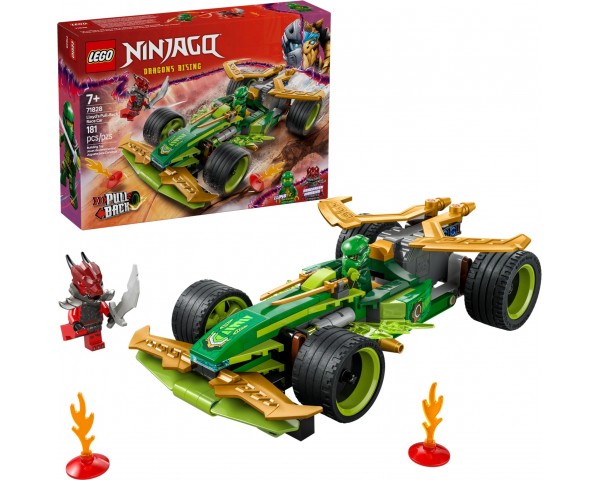 71828 Lego Ninjago Гоночный автомобиль Ллойда с инерционным двигателем