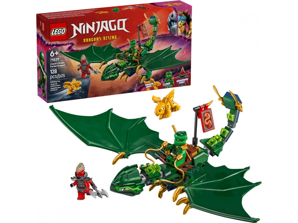 LEGO Ninjago 71829 Зеленый лесной дракон Ллойда
