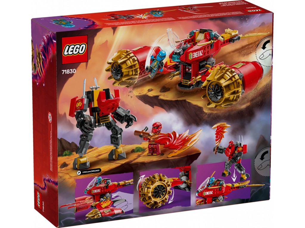 LEGO Ninjago 71830 Штурмовой райдер Кая