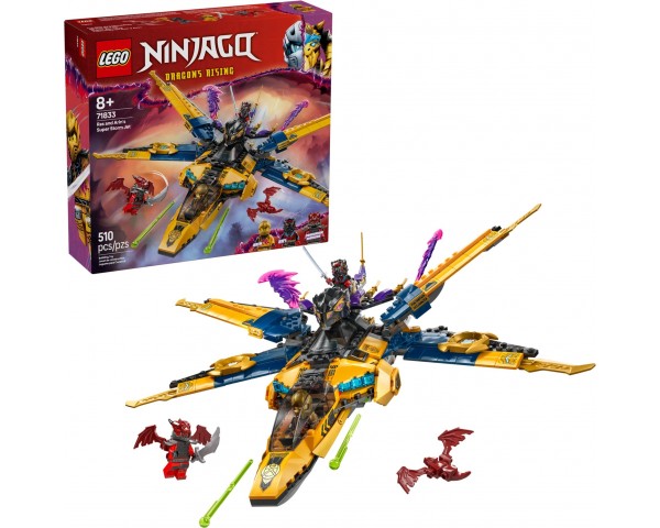 71833 Lego Ninjago Суперштормовой реактивный самолет Раса и Арина