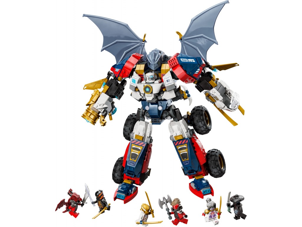 LEGO Ninjago 71834 Ультра комбо-робот Зейна 4 в 1