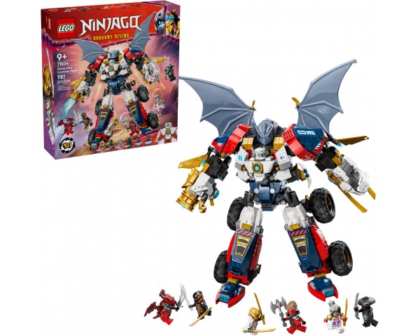 71834 Lego Ninjago Ультра комбо-робот Зейна 4 в 1