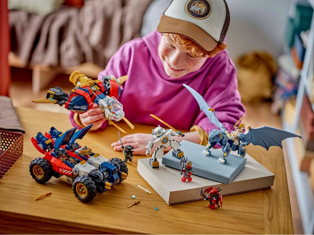LEGO Ninjago 71834 Ультра комбо-робот Зейна 4 в 1